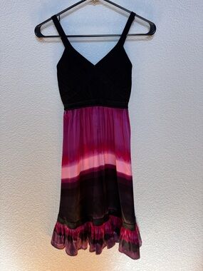 Y2K Tie Dye Bandage Top Mini Dress Women’s S Bebe 2000s 90’s